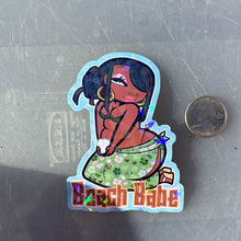 Load image into Gallery viewer, Beach Babe (Vending Machine Style Sticker)
