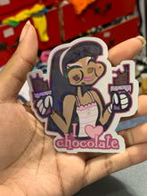 Load image into Gallery viewer, i 💗 chocolate! (Vending Machine Style Sticker)
