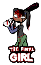 Load image into Gallery viewer, THE FINAL GIRL (Vending Machine Style Sticker)
