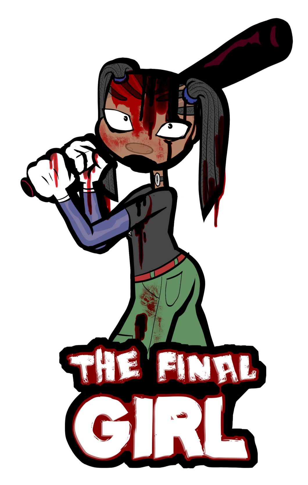 THE FINAL GIRL (Vending Machine Style Sticker)