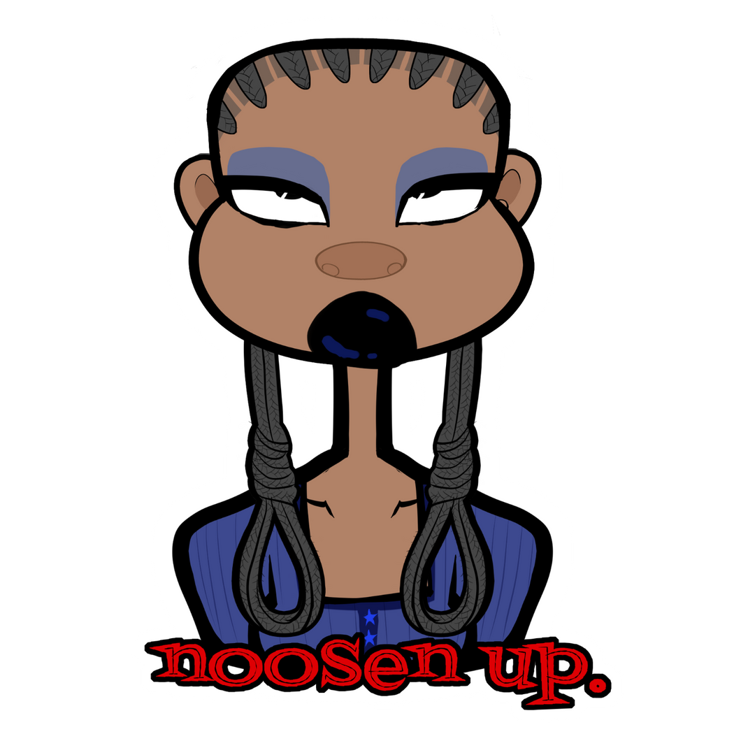 oh, noosen' up. (Vending Machine Style Sticker)