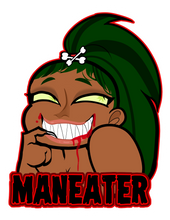 Load image into Gallery viewer, MANEATER (Vending Machine Style Sticker)
